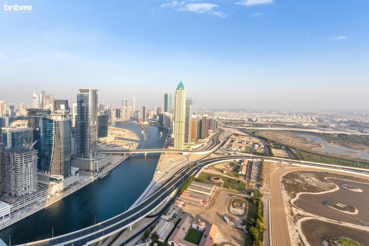 Bnbmehomes - Luxury 2B Apt - Al Habtoor - Amna Tower - 5044 Дубай Екстер'єр фото